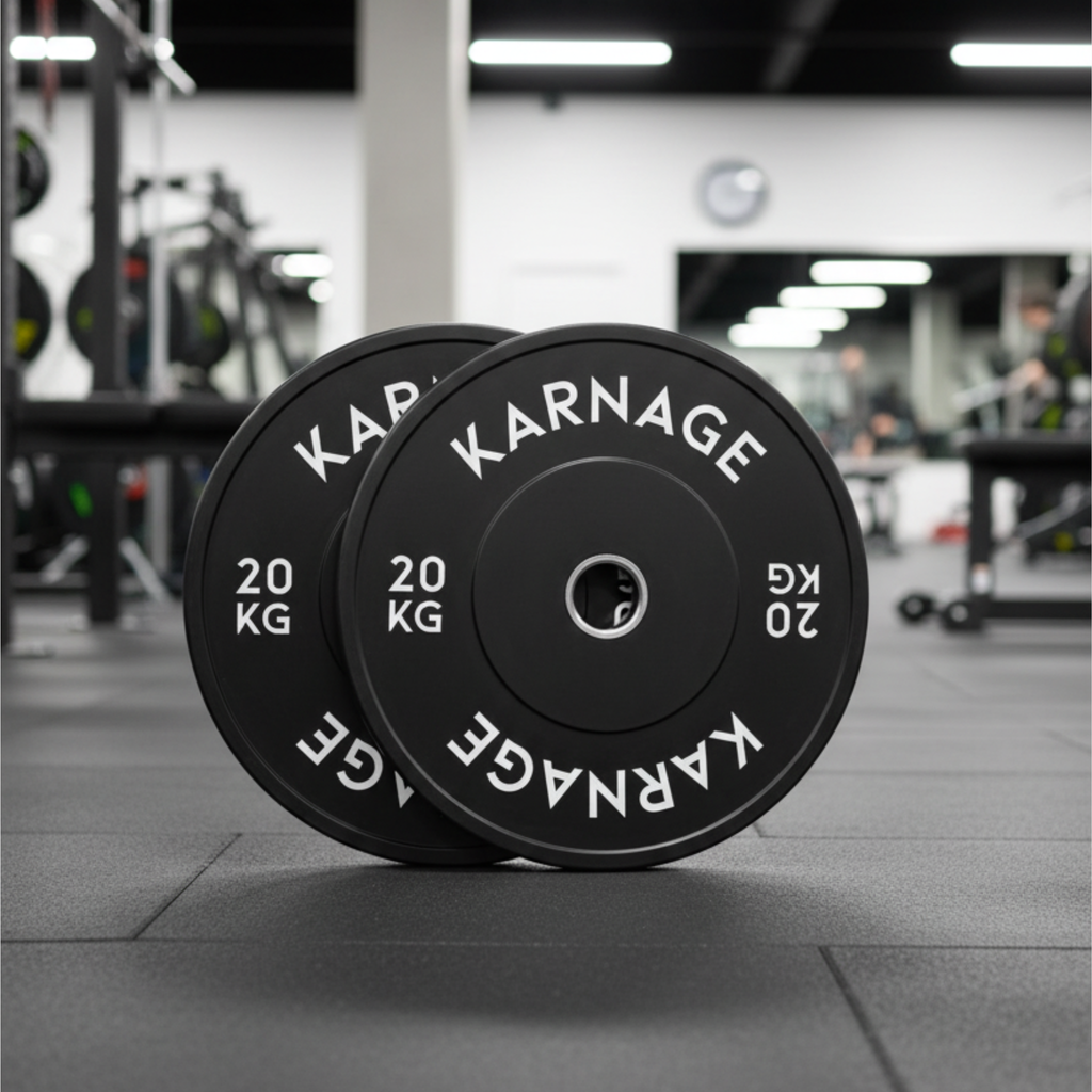 Karnage Rubber Bumper Plates - Black