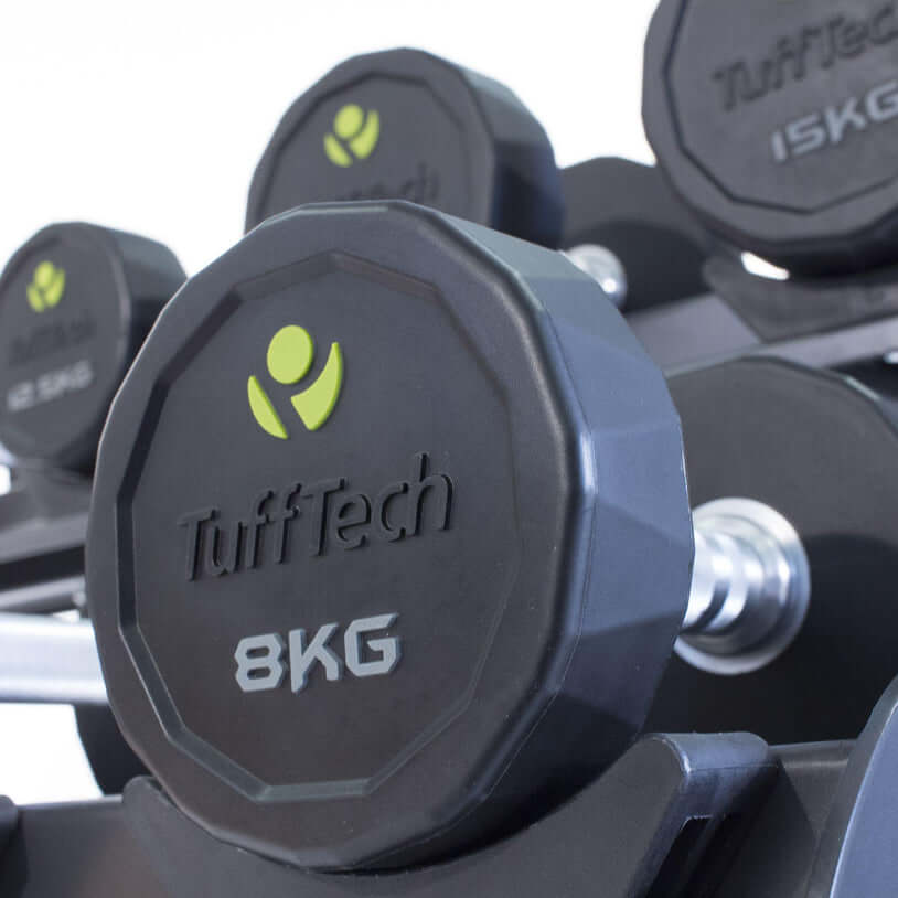 Physical Company 10 Pair Horizontal Dumbbell Saddle Rack (Empty)