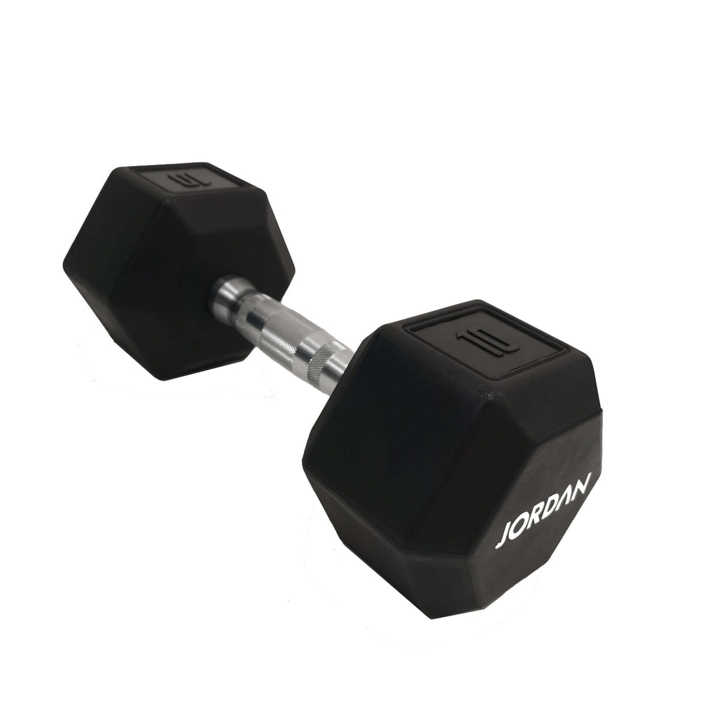 JORDAN Hex Urethane Dumbbell Set