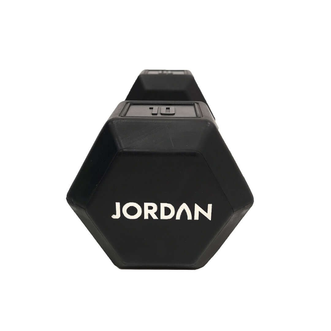 JORDAN Hex Urethane Dumbbell Set