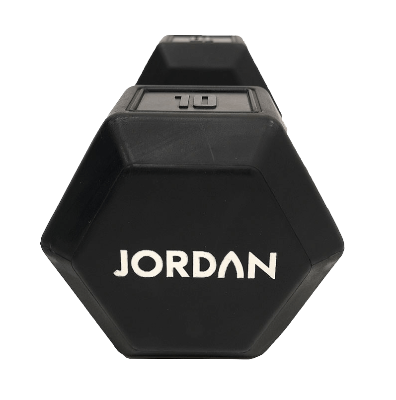 JORDAN Hex Urethane Dumbbell Set