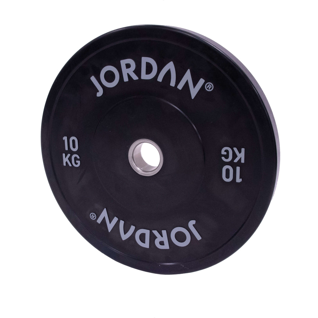 JORDAN HG Black Rubber Bumper Plate (5 - 25Kg)