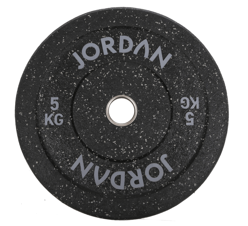 JORDAN HG Fleck Coloured Rubber Bumper Plate (5 - 25Kg)