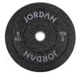 JORDAN HG Fleck Coloured Rubber Bumper Plate (5 - 25Kg)