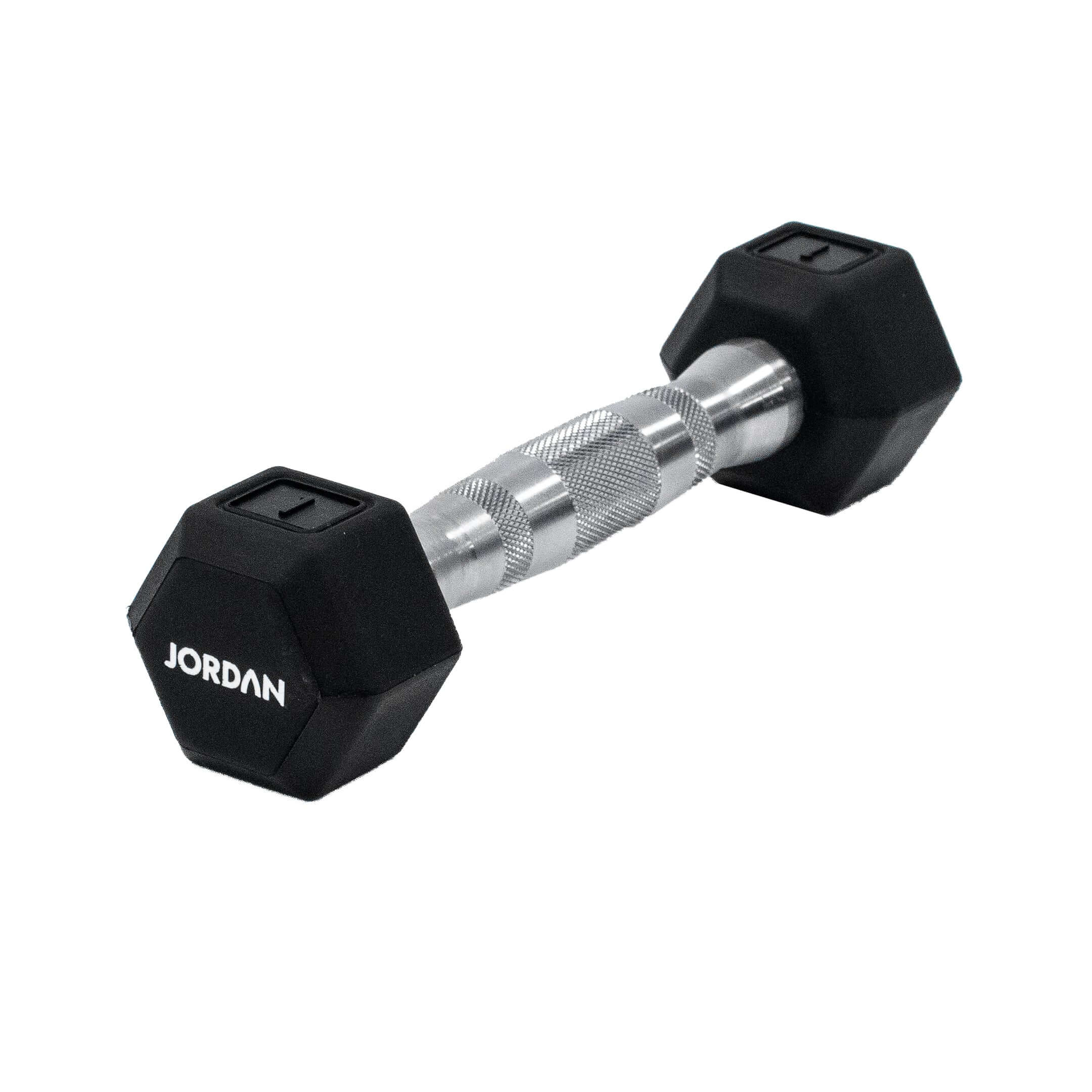 JORDAN Hex Urethane Dumbbells (Pair) (1-30Kg)