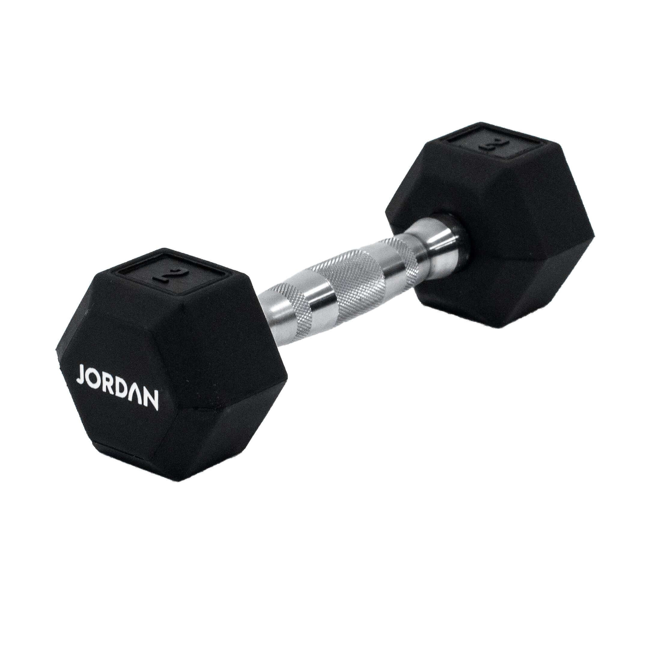 JORDAN Hex Urethane Dumbbell Set