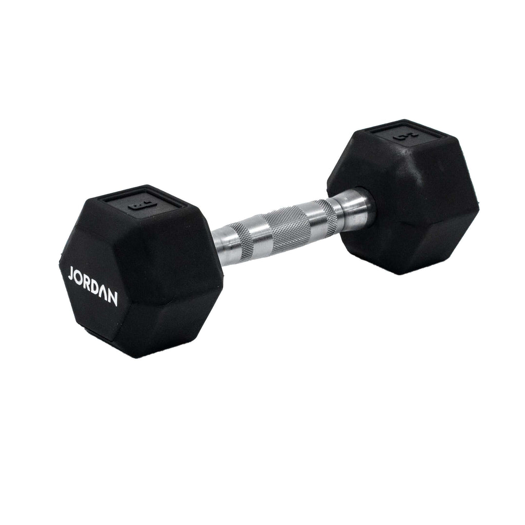 JORDAN Hex Urethane Dumbbell Set