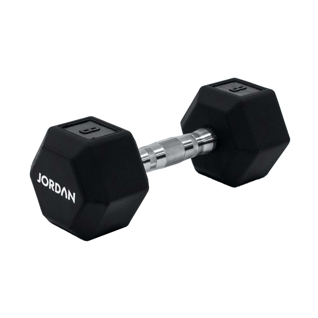 JORDAN Hex Urethane Dumbbell Set