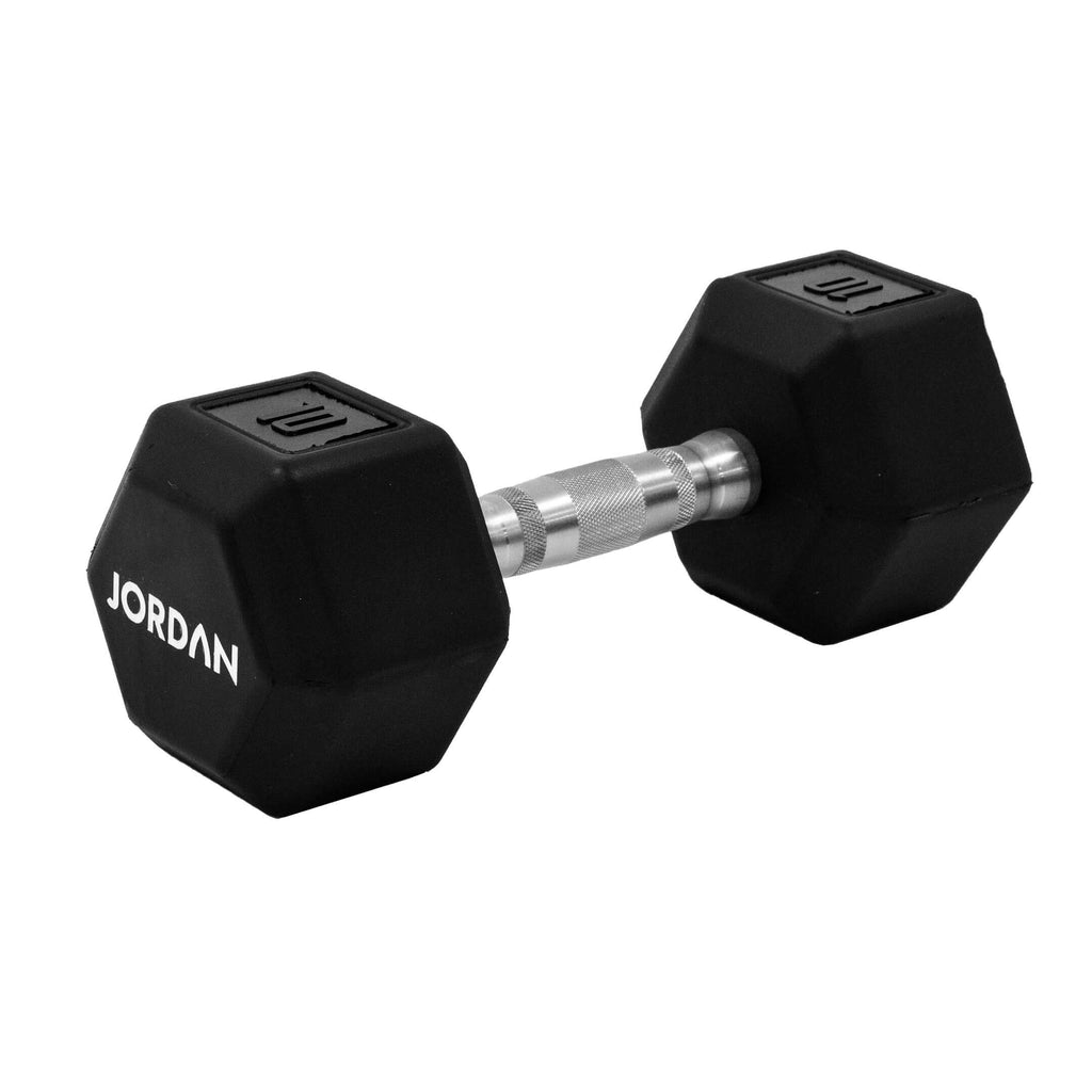 JORDAN Hex Urethane Dumbbell Set