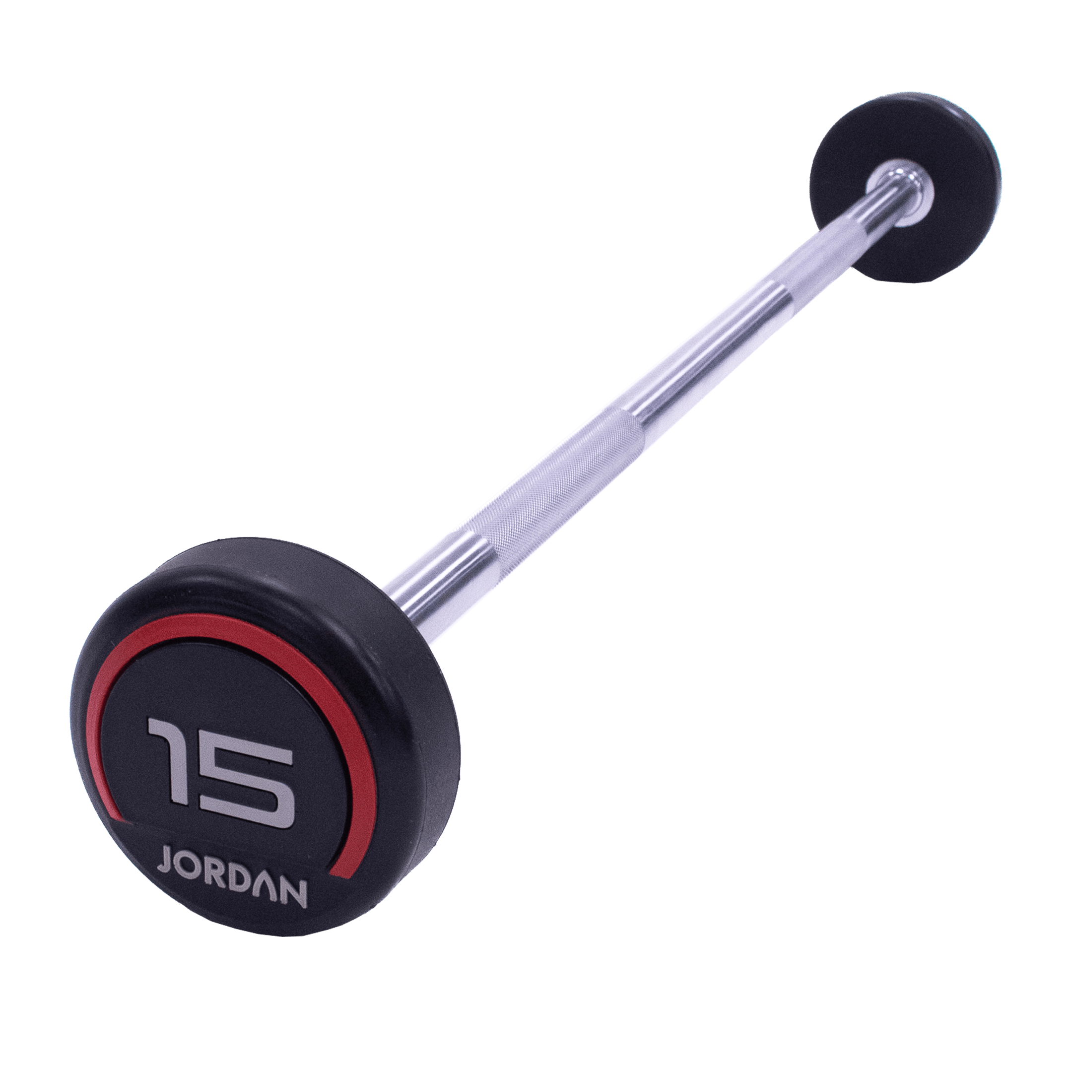 JORDAN Urethane Barbell with straight bar (10 - 45Kg)