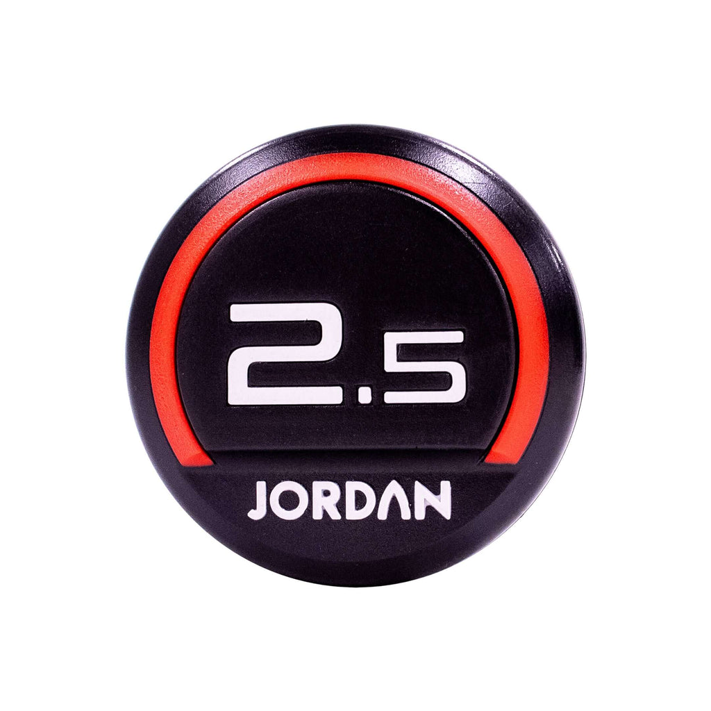 JORDAN Urethane Dumbell Set (Red)