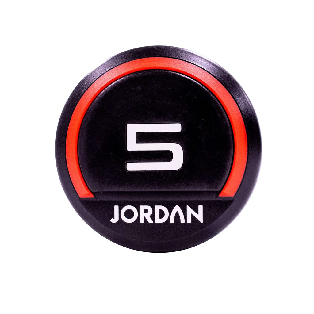JORDAN Urethane Dumbell Set (Red)