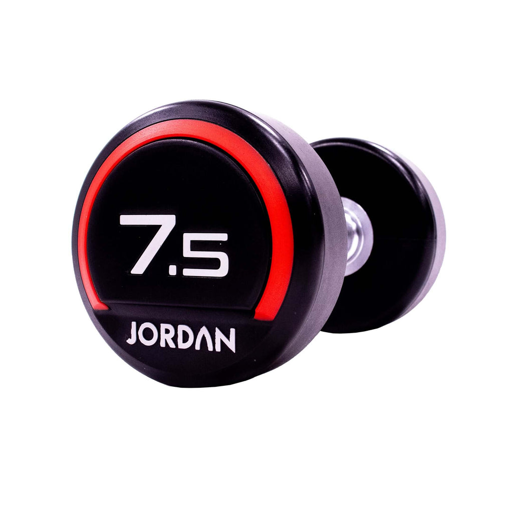 JORDAN Urethane Dumbell Set (Red)