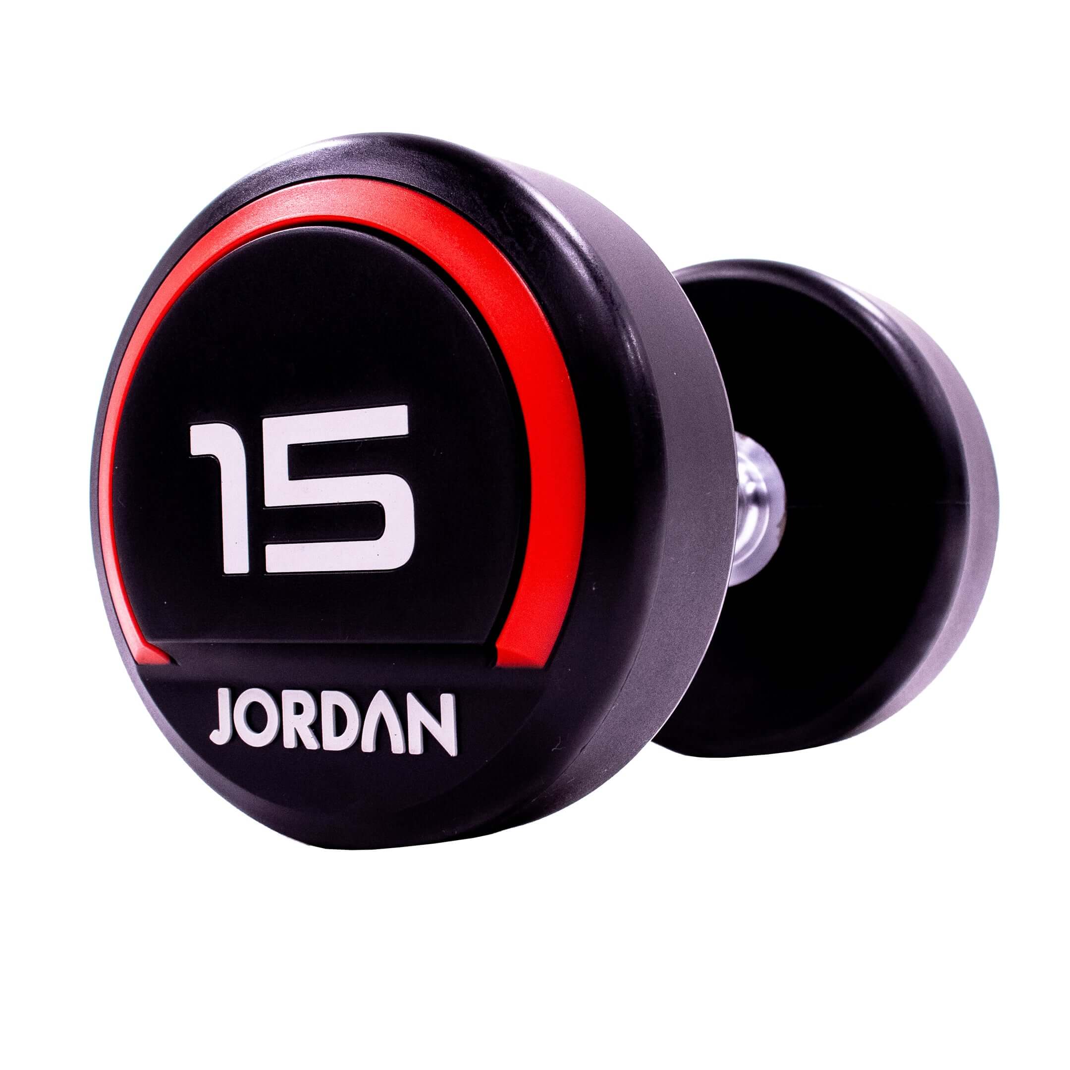 JORDAN Urethane Dumbell Set (Red)