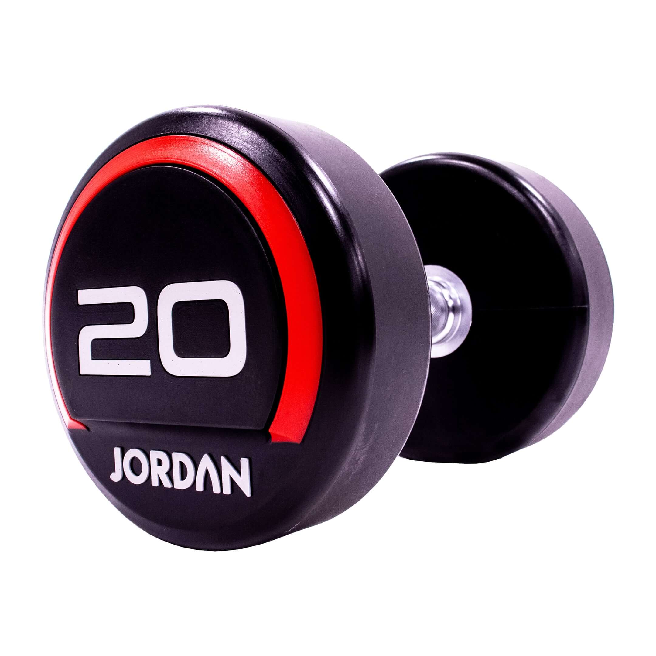 JORDAN Urethane Dumbell Set (Red)