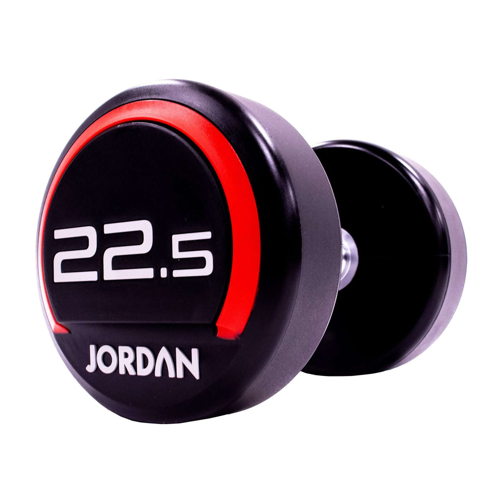 JORDAN Urethane Dumbell Set (Red)