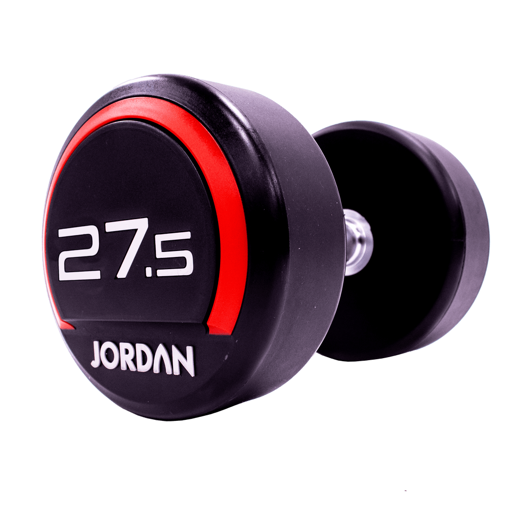 JORDAN Urethane Dumbell Set (Red)