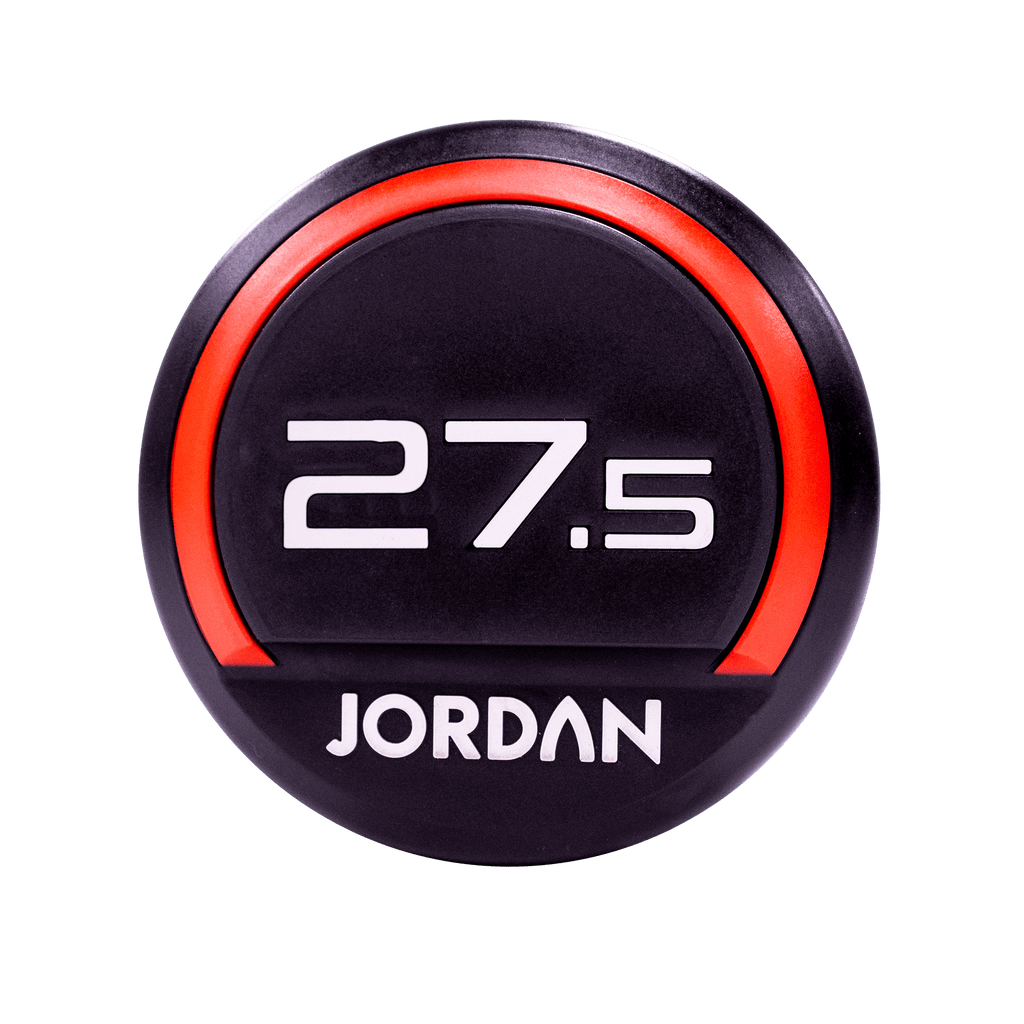 JORDAN Urethane Dumbell Set (Red)