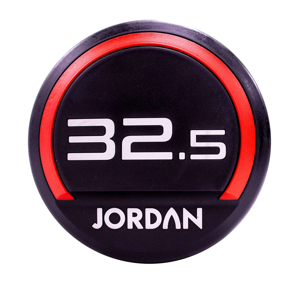 JORDAN Urethane Dumbell Set (Red)