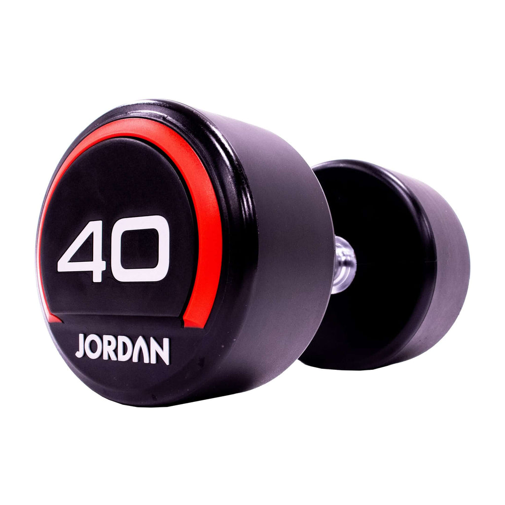 JORDAN Urethane Dumbell Set (Red)