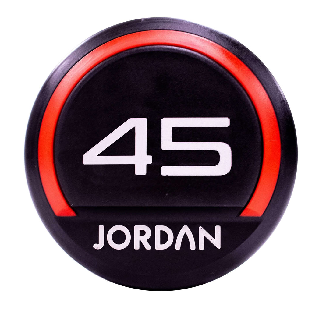 JORDAN Urethane Dumbell Set (Red)