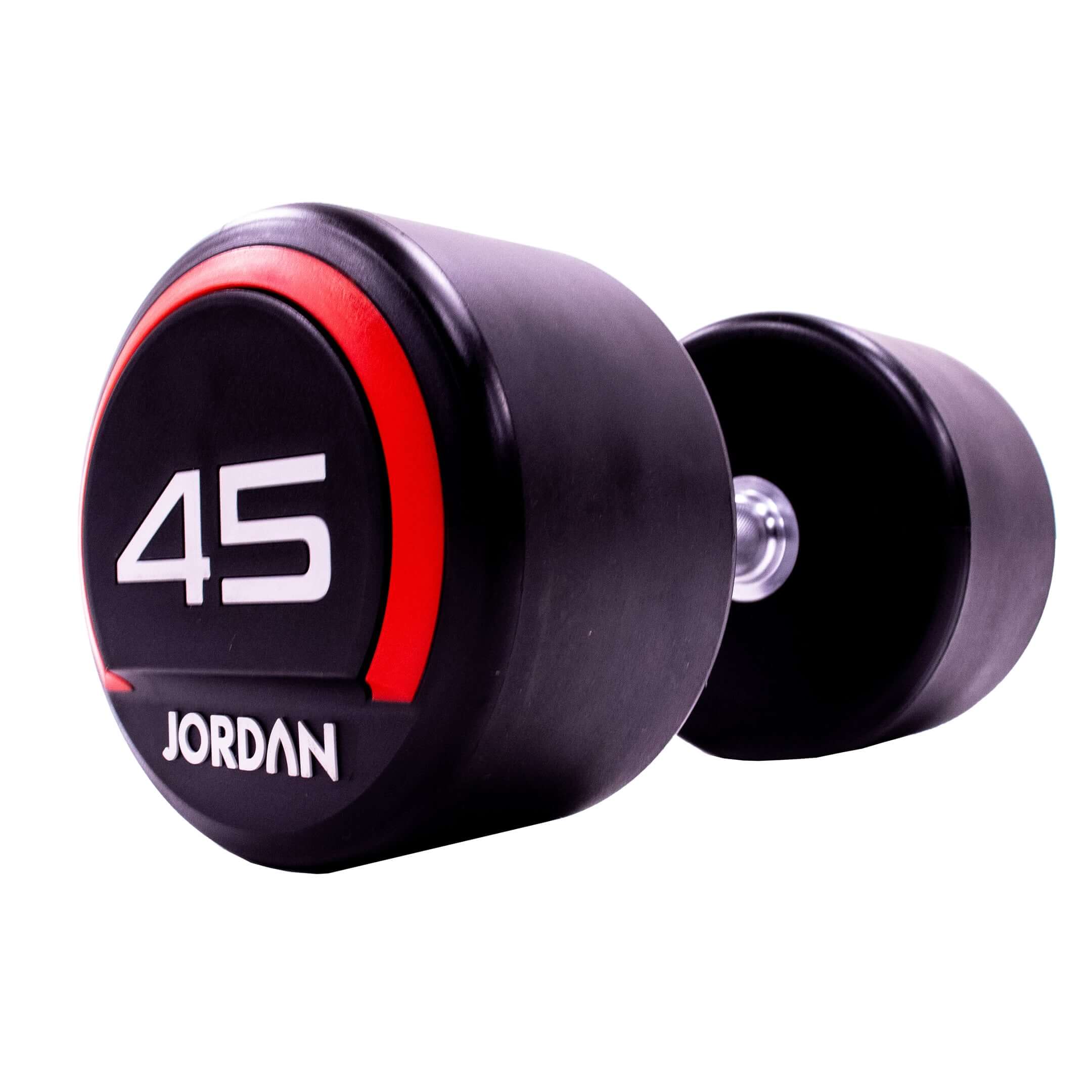 JORDAN Urethane Dumbell Set (Red)