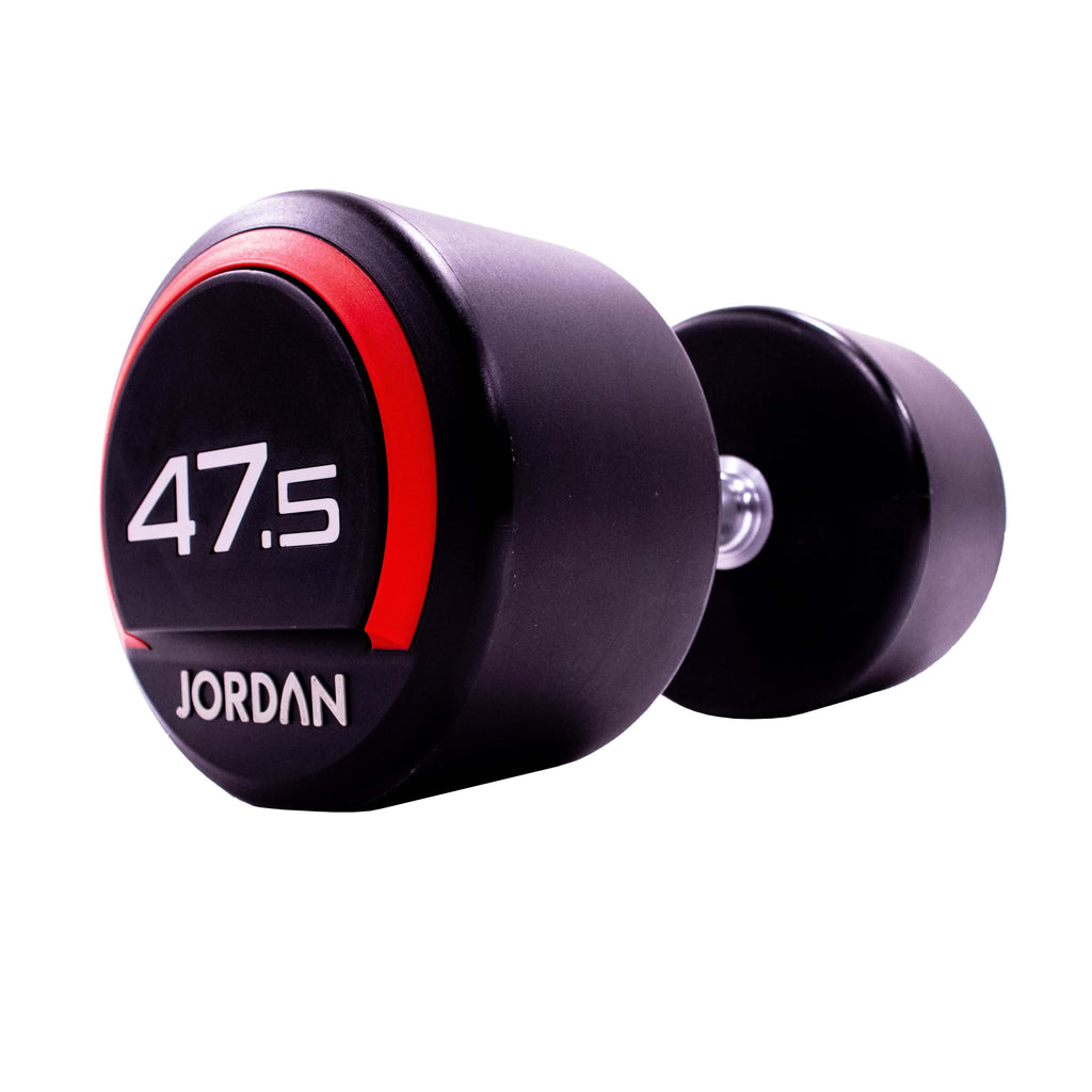 JORDAN Urethane Dumbell Set (Red)