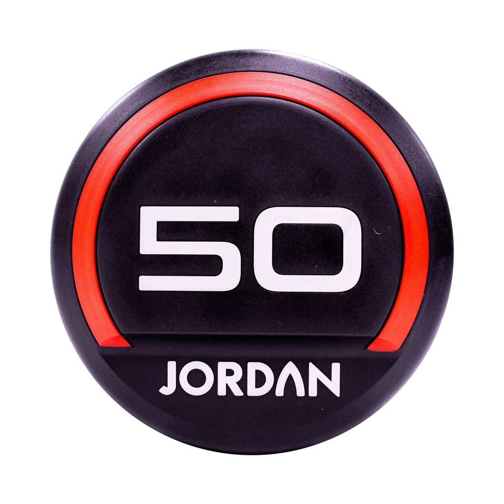 JORDAN Urethane Dumbell Set (Red)