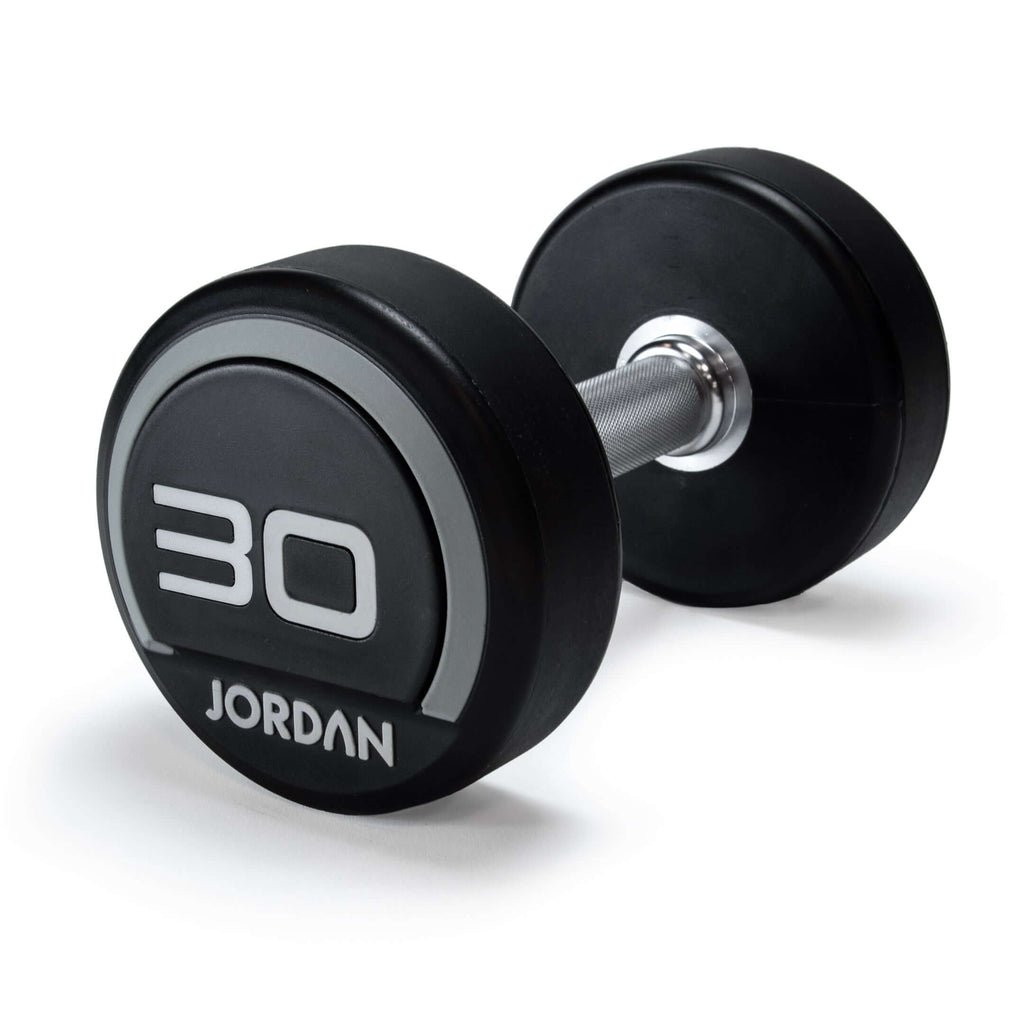 JORDAN Urethane Dumbell Set (Grey)