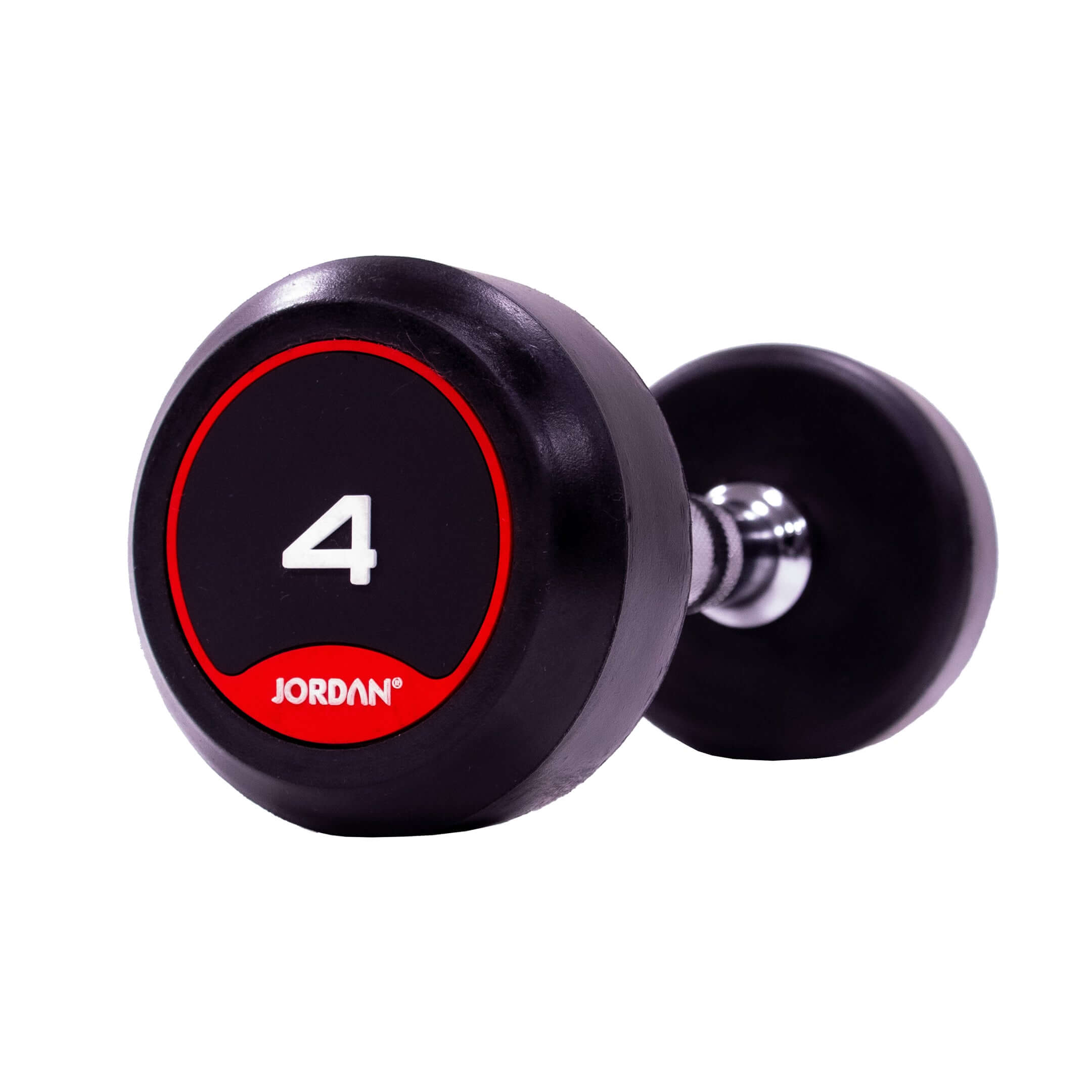 JORDAN Rubber Dumbbell Set (Red)