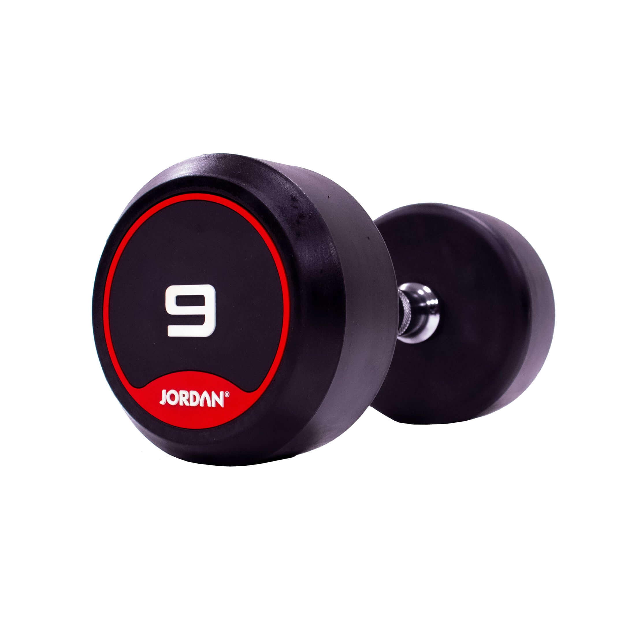 JORDAN Rubber Dumbbell Set (Red)