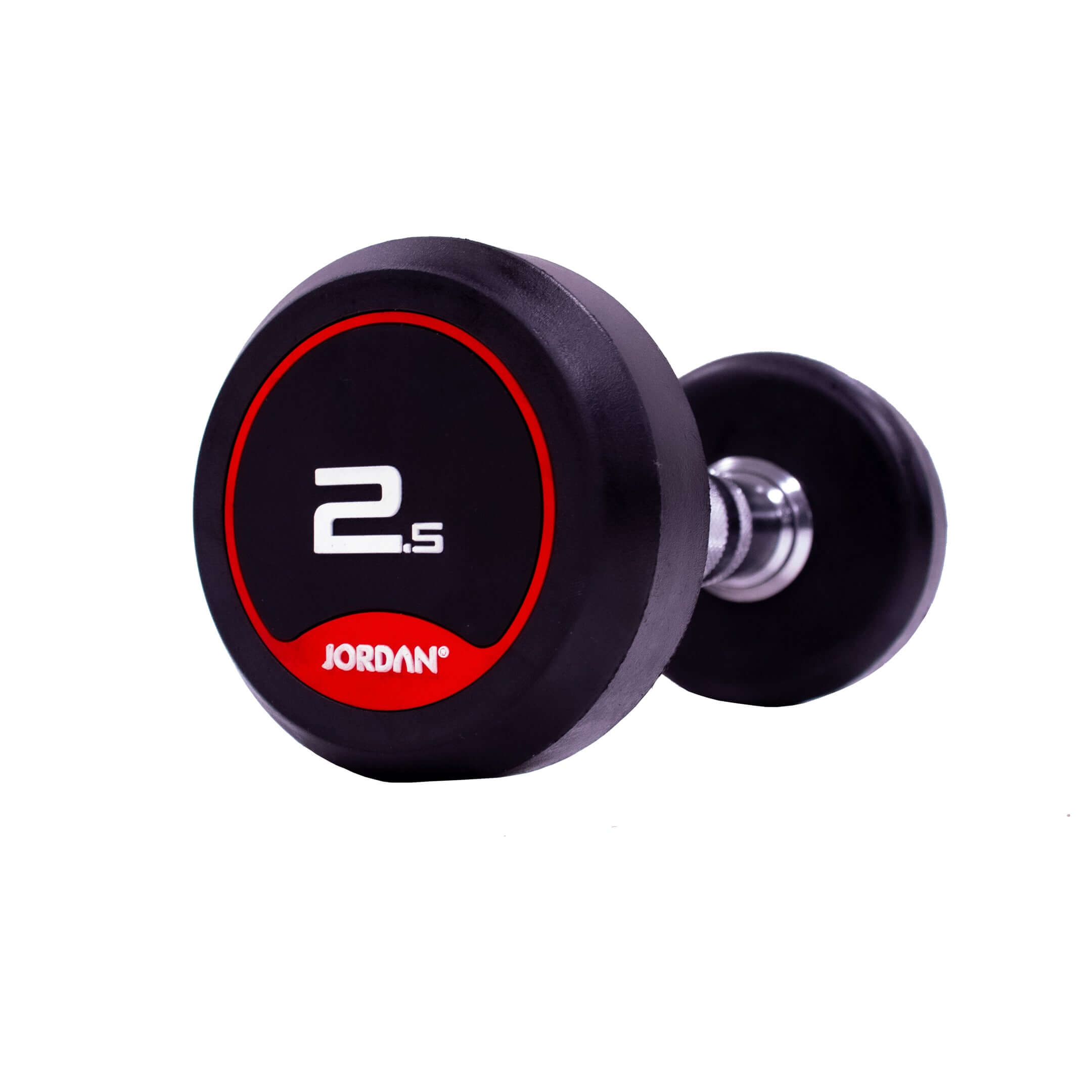 JORDAN Rubber Dumbbell Set (Red)