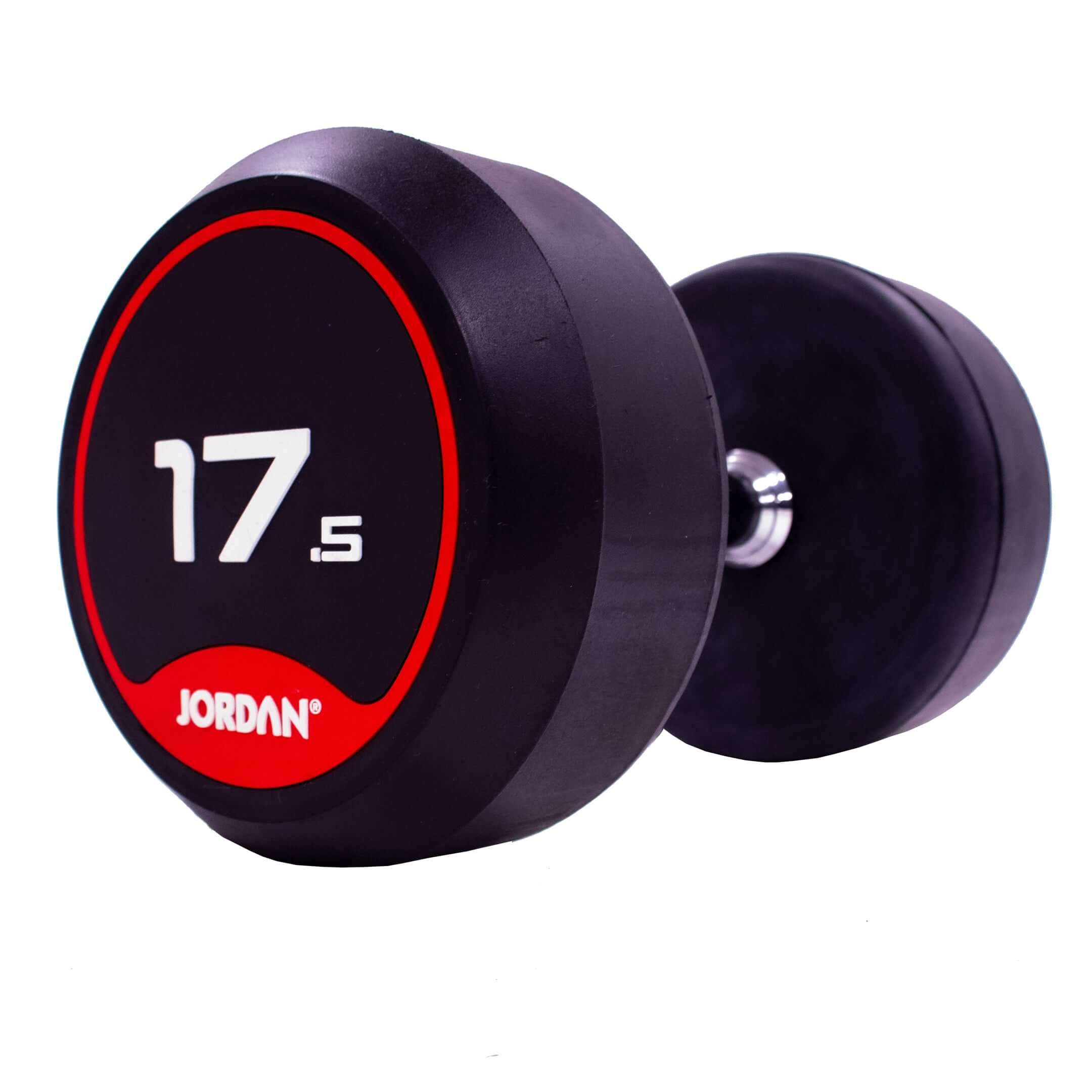 JORDAN Rubber Dumbbell Set (Red)