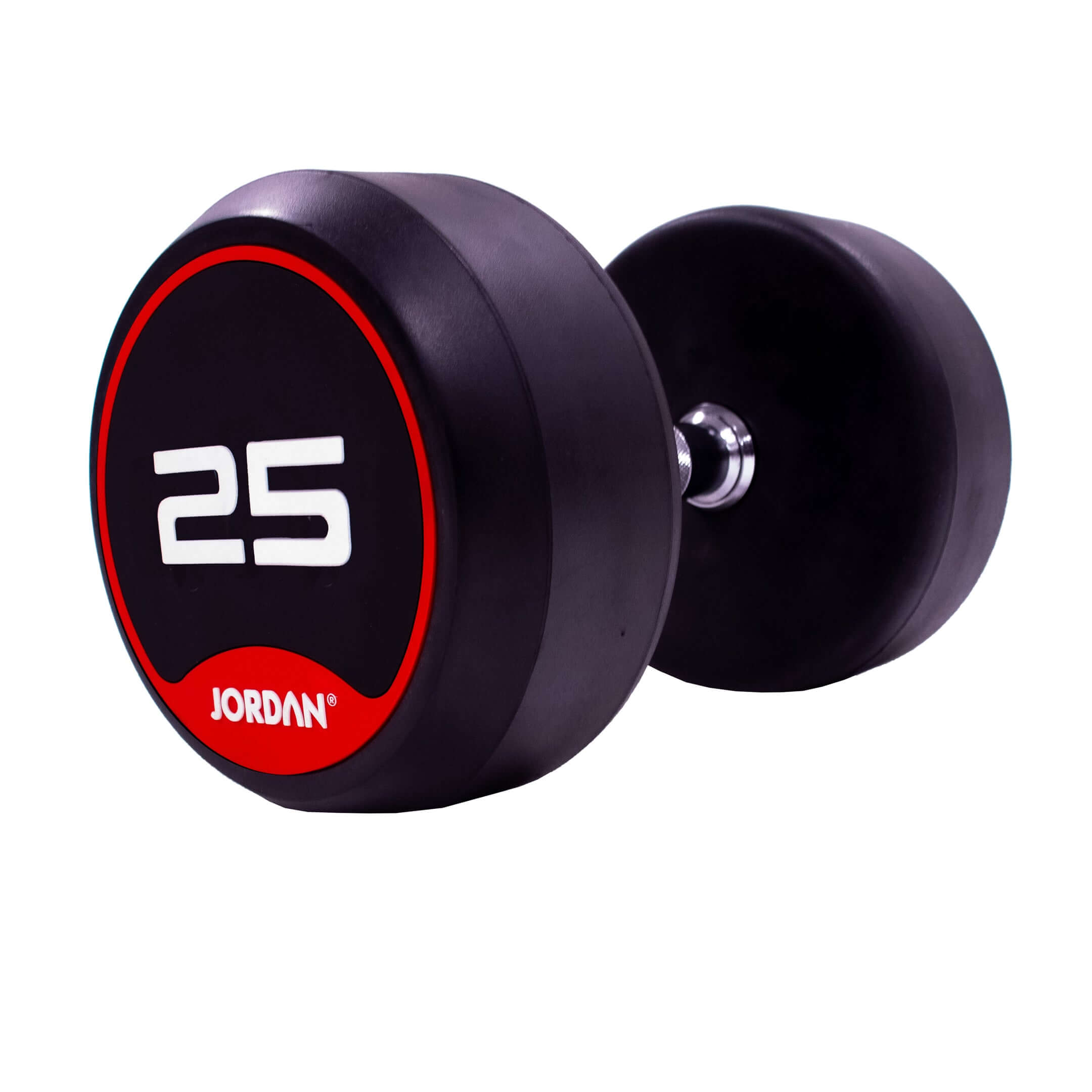 JORDAN Rubber Dumbbell Set (Red)