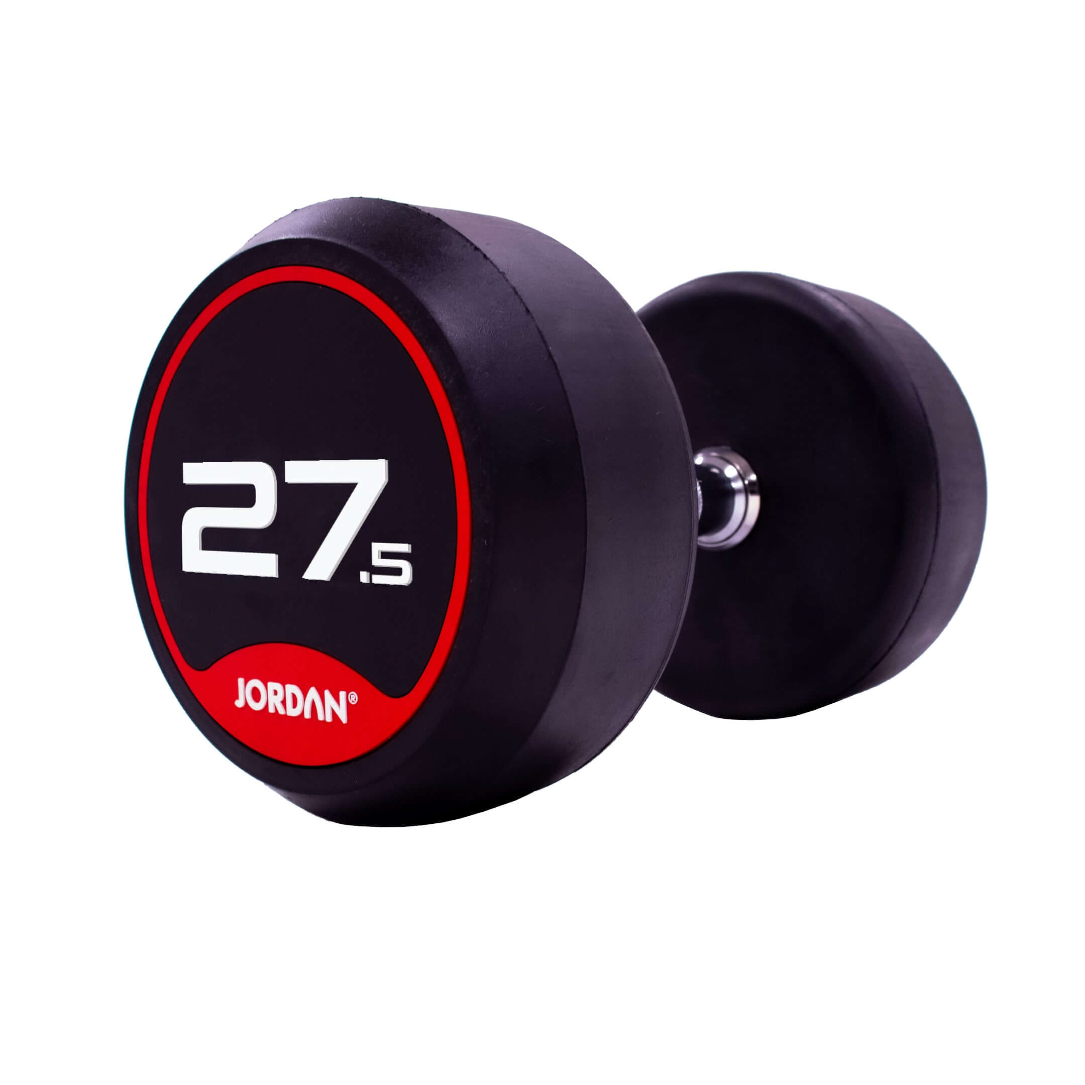 JORDAN Rubber Dumbbell Set (Red)