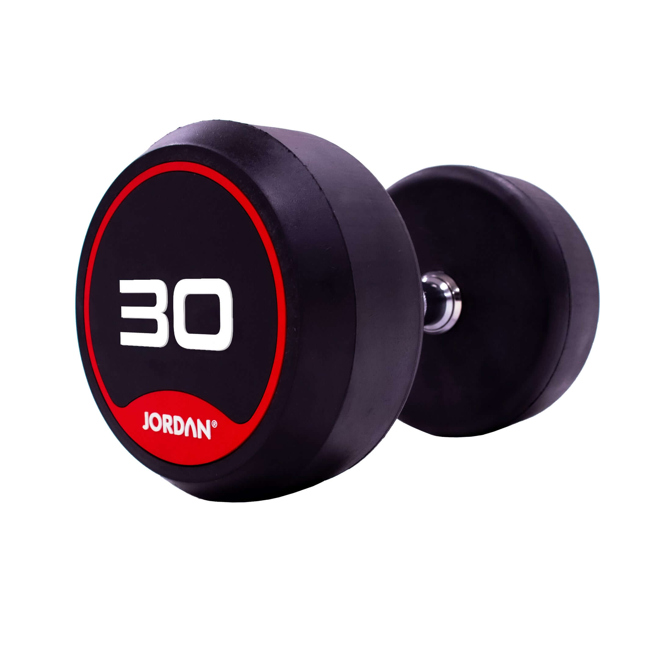JORDAN Rubber Dumbbell Set (Red)