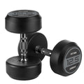 JORDAN Rubber Dumbbell Set (Grey)