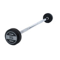 JORDAN Rubber Straight Bar Barbell Set (Grey) (10 Bars) (10-45kg)