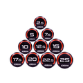 JORDAN Urethane Dumbell Set (Red)
