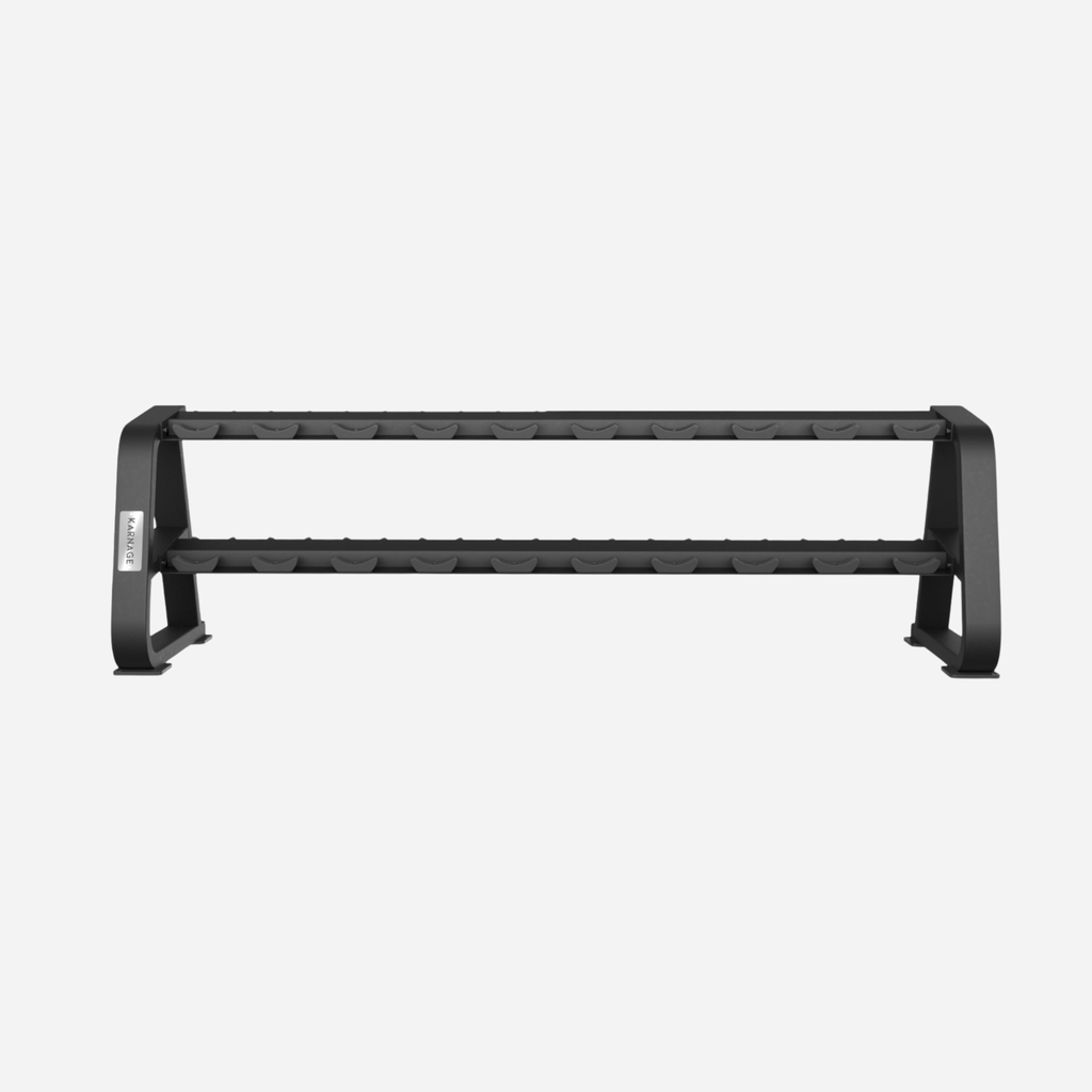 Karnage 2-Tier Dumbbell Storage Rack - 10 Pairs