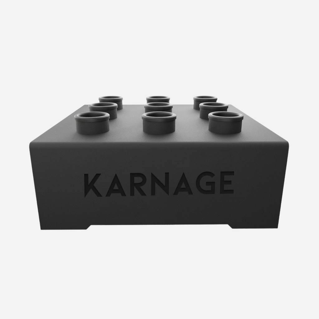 Karnage 9 Olympic Barbell Box Floor Stand