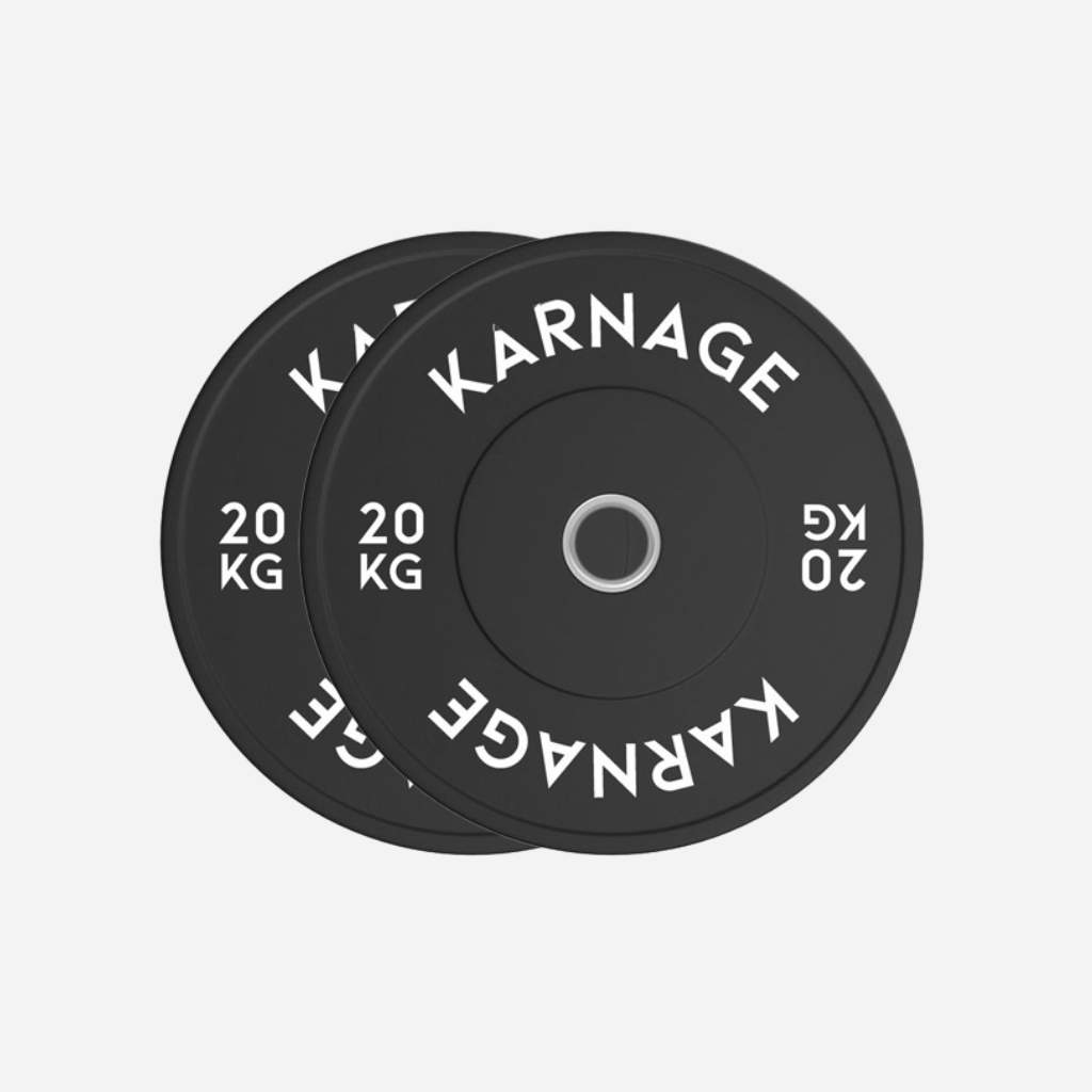 Karnage Rubber Bumper Plates - Black