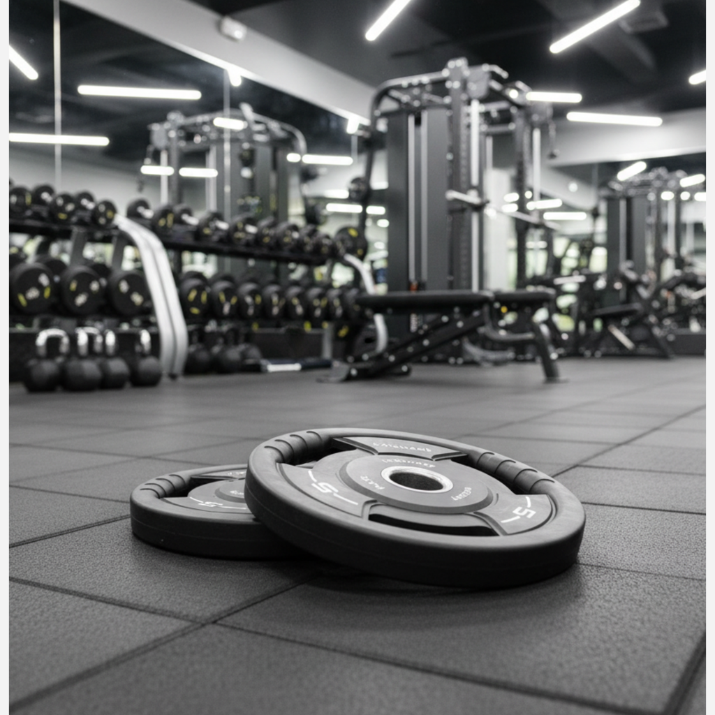 Karnage Urethane Tri-Grip Olympic Plates