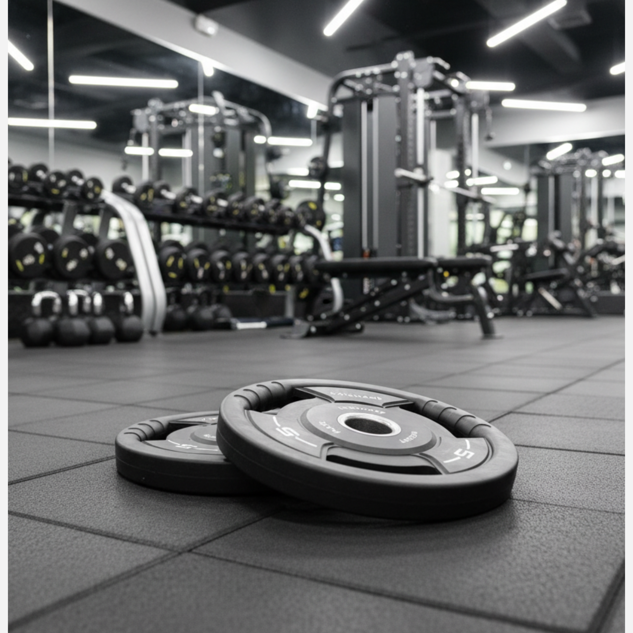 Karnage Urethane Tri-Grip Olympic Plates