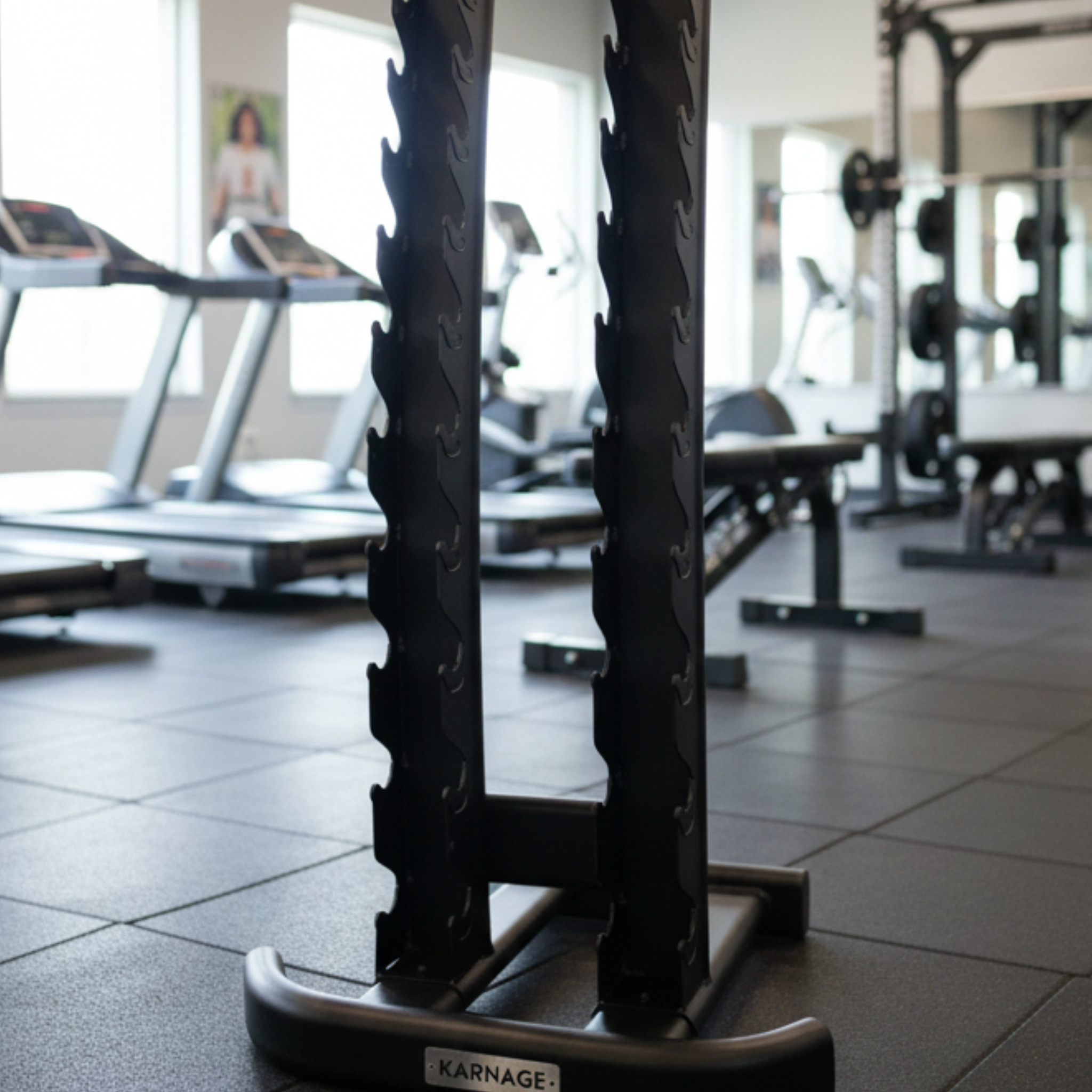 Karnage Vertical Dumbbell Rack - 10 Pairs