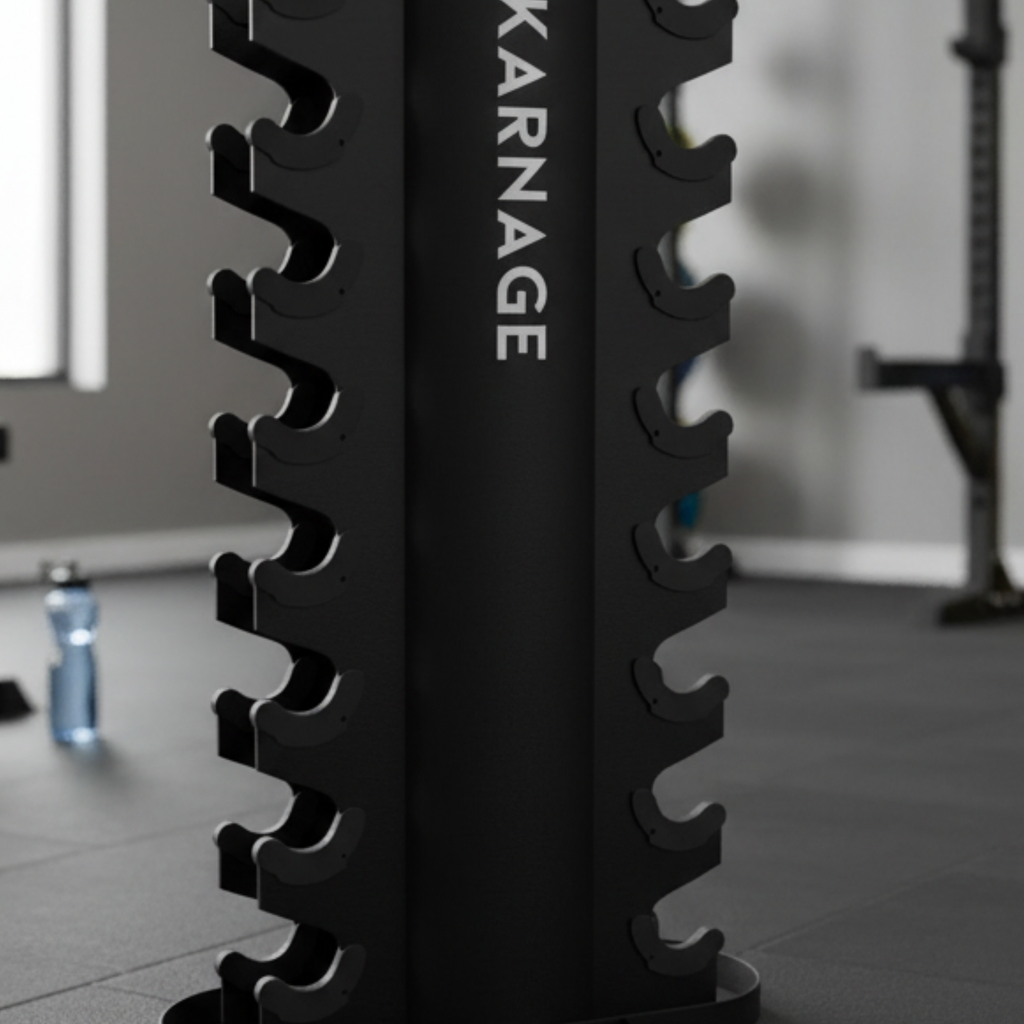 Karnage Vertical I Beam Dumbbell Storage Rack