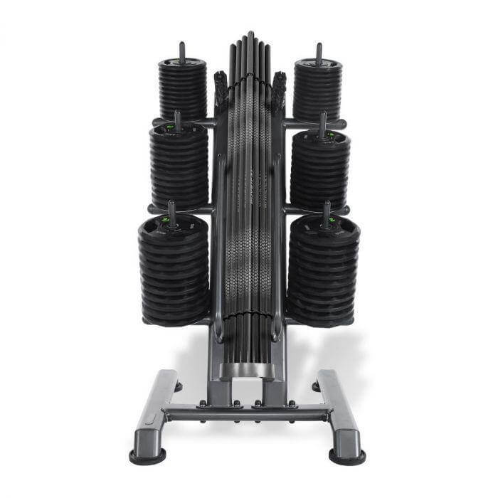 Physical Company PU Body Pump Studio Barbell Set - 12 sets with Rack