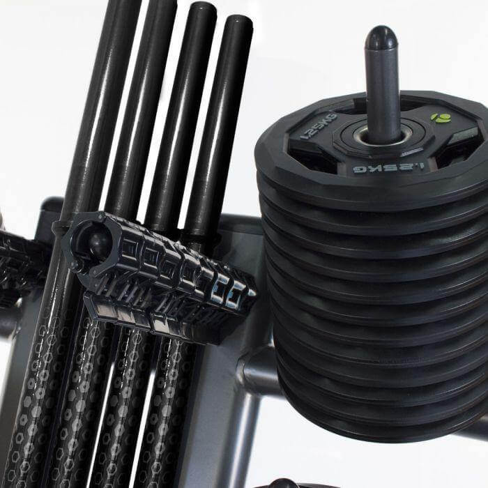 Physical Company PU Body Pump Studio Barbell Set - 12 sets with Rack