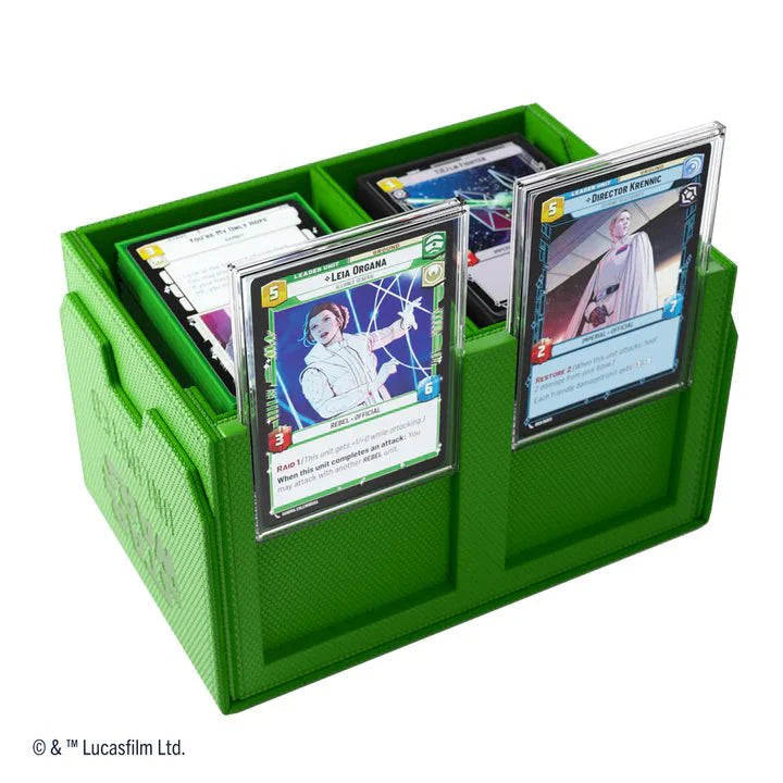 Gamegenic Star Wars: Unlimited Double Deck Pod - Green