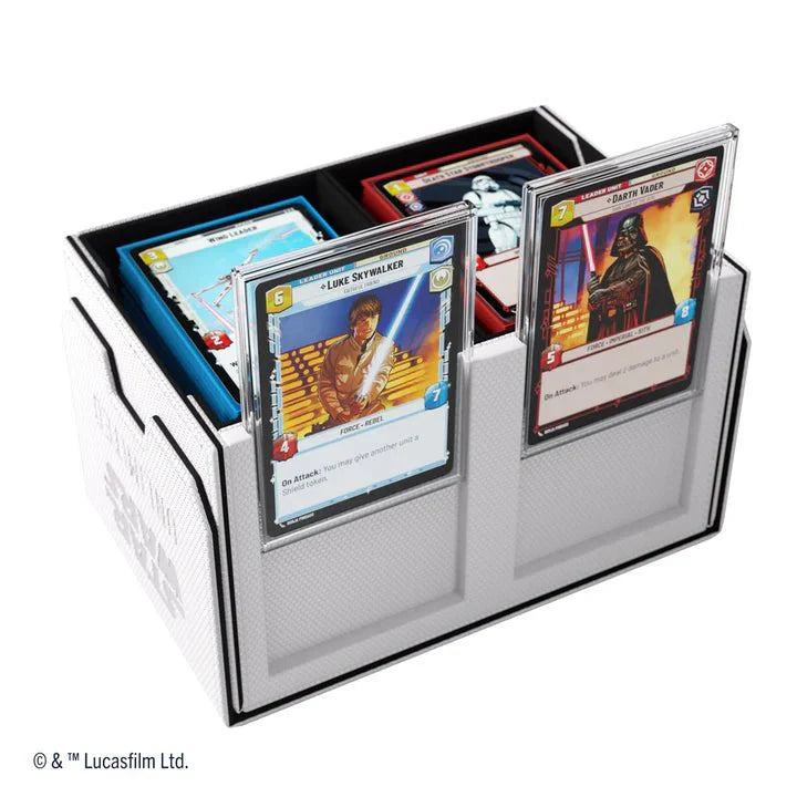 Gamegenic Star Wars: Unlimited Double Deck Pod - White